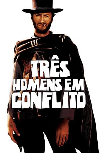 Pôster de Três Homens em Conflito
