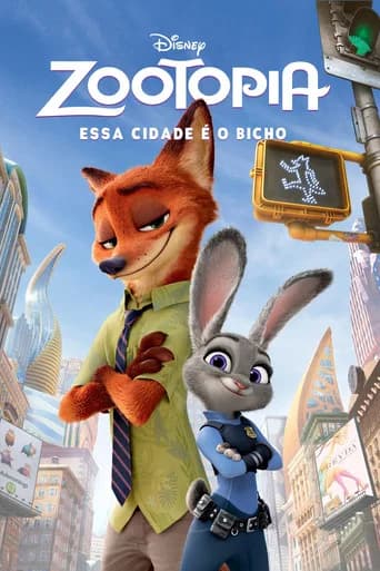 Pôster de Zootopia: Essa Cidade é o Bicho