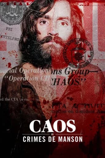 Pôster de Caos: Os Crimes de Manson