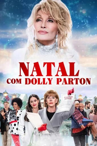 Pôster de Natal com Dolly Parton
