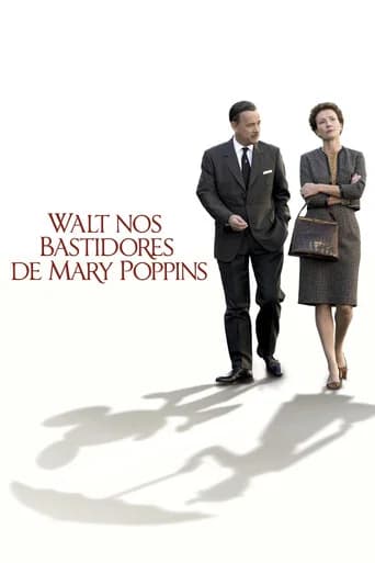 Pôster de Walt nos Bastidores de Mary Poppins