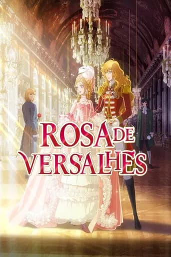 Pôster de Rosa de Versalhes