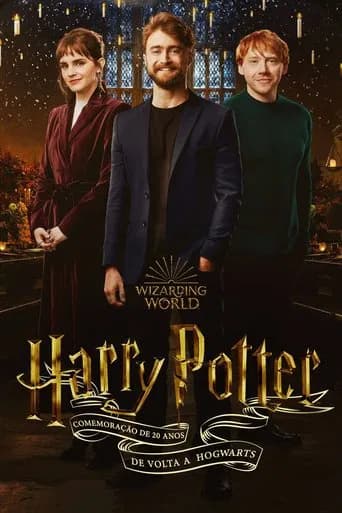 Pôster de Comemoração de 20 anos de Harry Potter: De Volta a Hogwarts