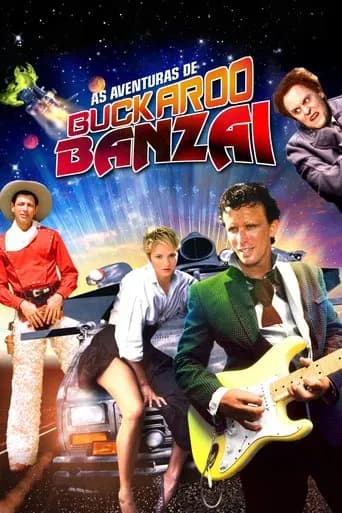 Pôster de As Aventuras de Buckaroo Banzai