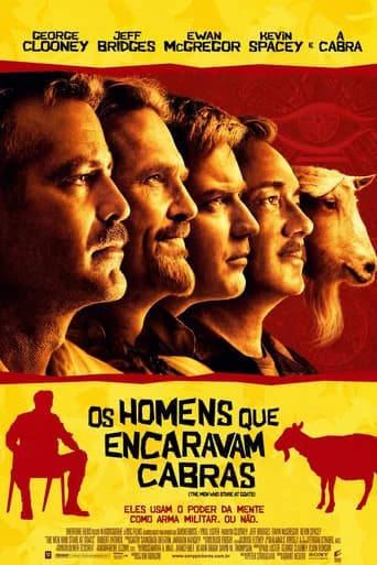 Pôster de Os Homens Que Encaravam Cabras
