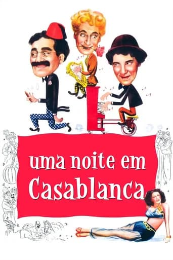 Pôster de Uma Noite em Casablanca
