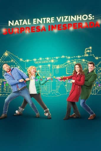 Pôster de Natal Entre Vizinhos: Surpresa Inesperada