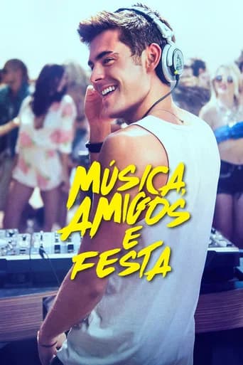 Pôster de Música, Amigos e Festa