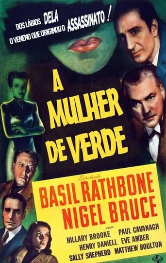 Pôster de A Mulher de Verde