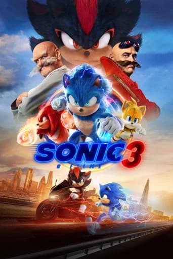 Pôster de Sonic 3: O Filme