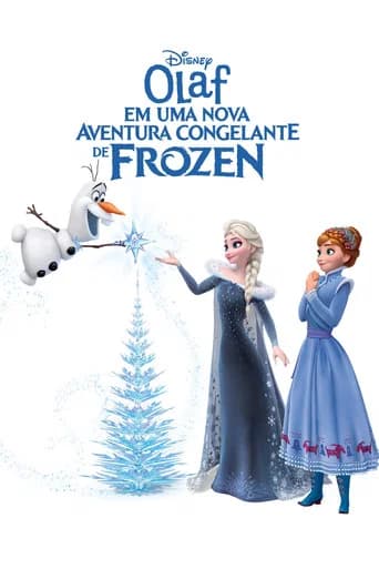 Pôster de Olaf em uma Nova Aventura Congelante de Frozen
