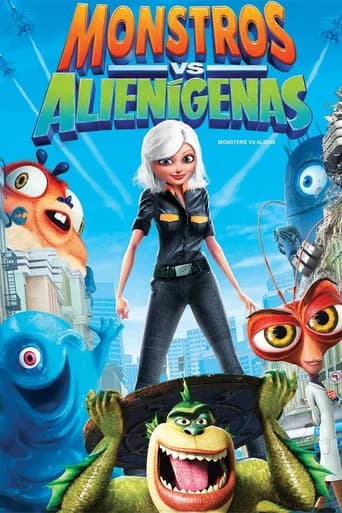 Pôster de Monstros vs Alienígenas